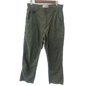 Rail Riders Insect Shield Repellent Cargo Pants Olive Green‎ Size S Outdoor Camp